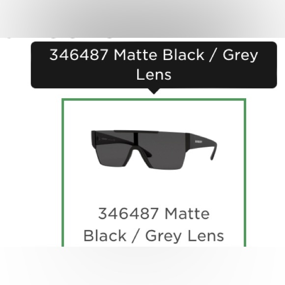 Burberry BE4291 Sunglasses, Matte Black - Picture 9 of 9